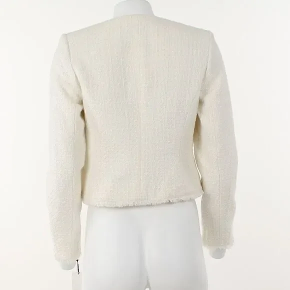 Calvin Klein Petite Tweed Blazer - Picture 4 of 5